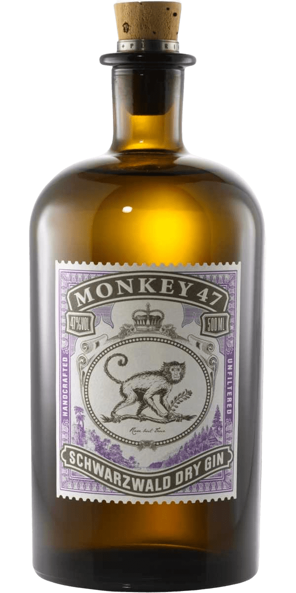 Monkey 47, Schwarzwald Dry Gin - Fra Tyskland