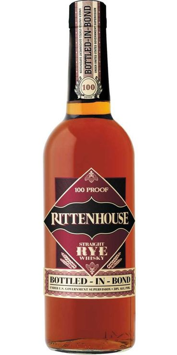 Rittenhouse Straight Rye Whisky 100 Proof - Fra USA