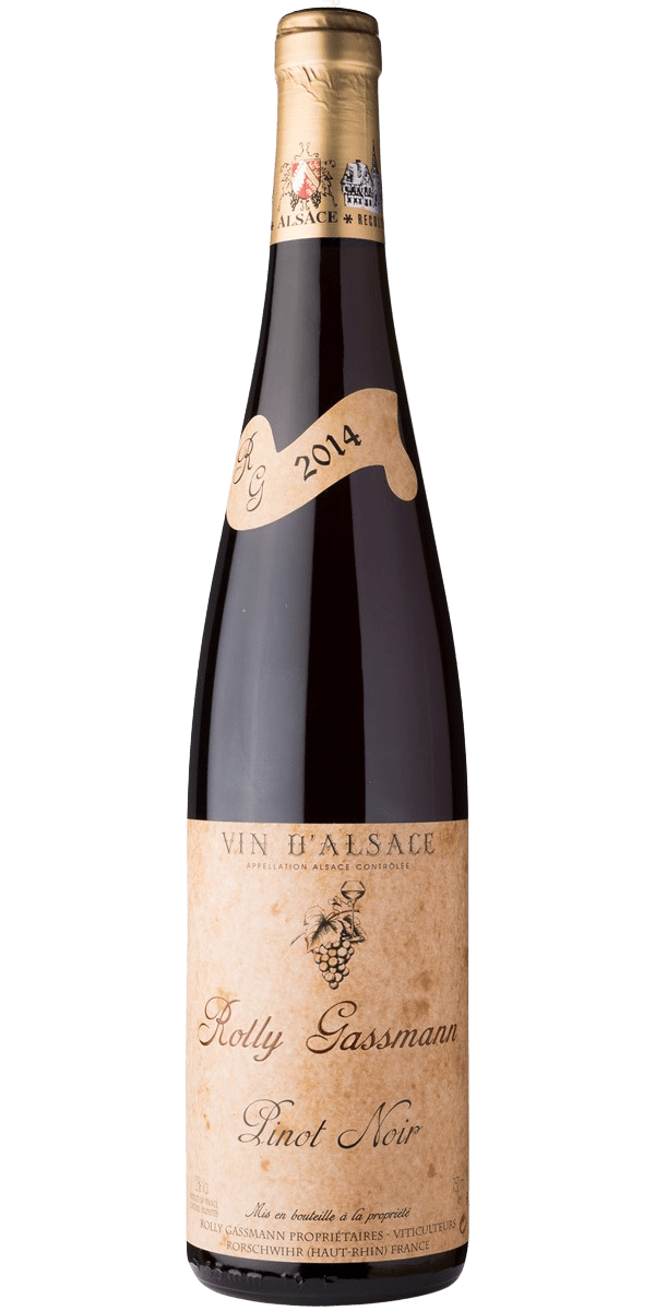 Rolly Gassmann, Pinot Noir 2016 - Fra Frankrig