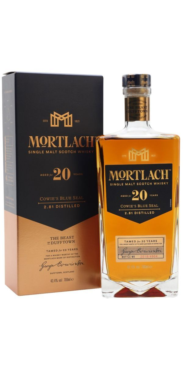 Mortlach 20 Yo. 43,4% 70 cl. - Fra Skotland