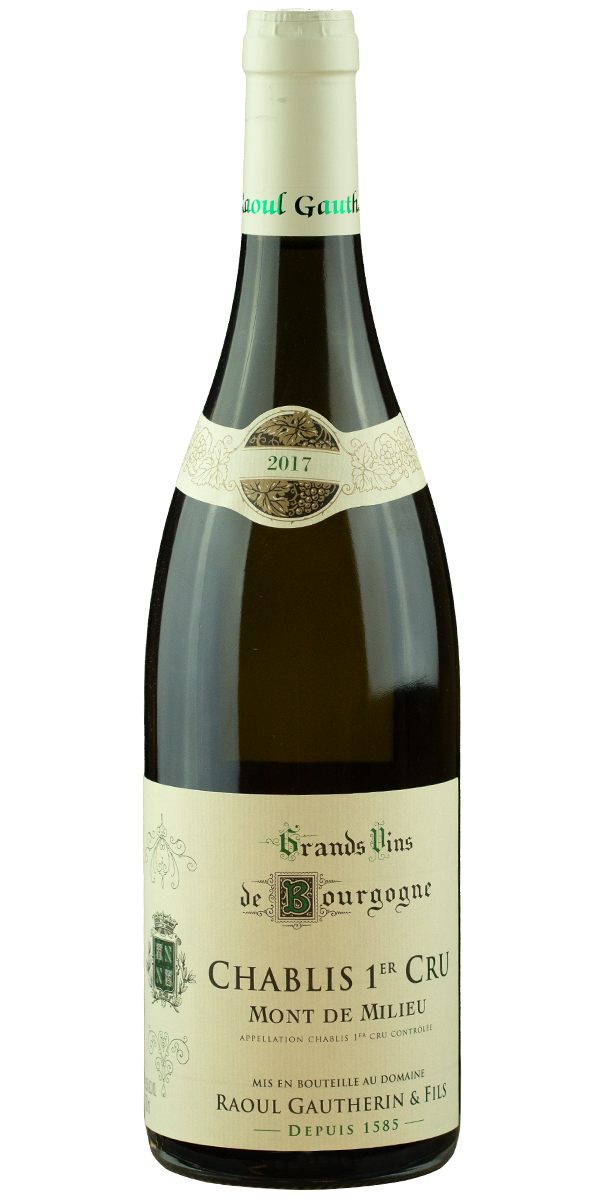 Domaine Raoul Gautherin, Chablis 1. Cru Mont de Millieu 2020 - Fra Frankrig