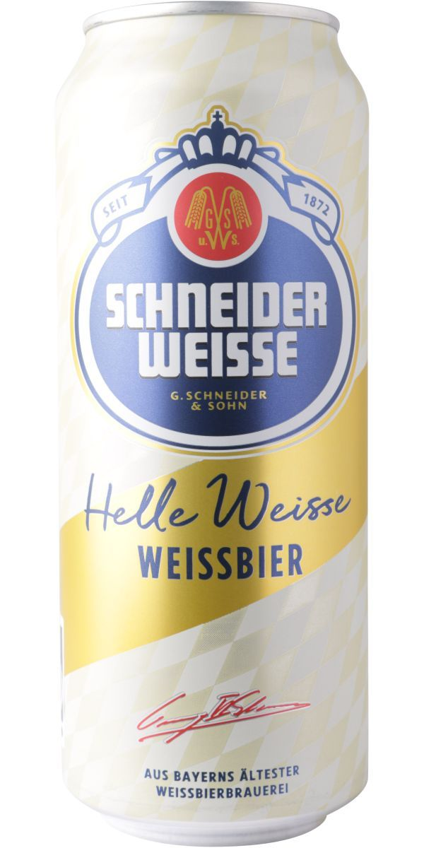 Schneider, Helle Weisse Tap Old - Fra Tyskland