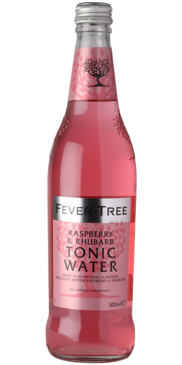 Fever-Tree, Rasberry & Rhubarb Tonic Water 500 ml.