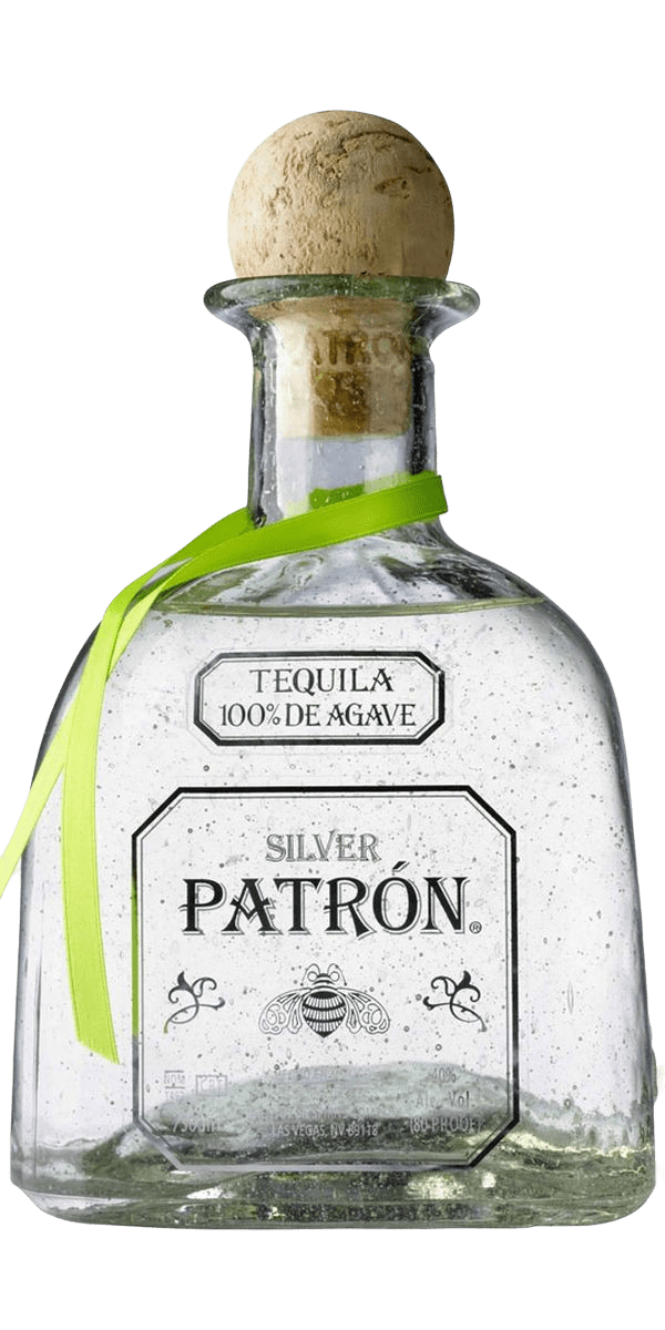 Patron Silver, Tequila 100% de Agave - Fra Mexico