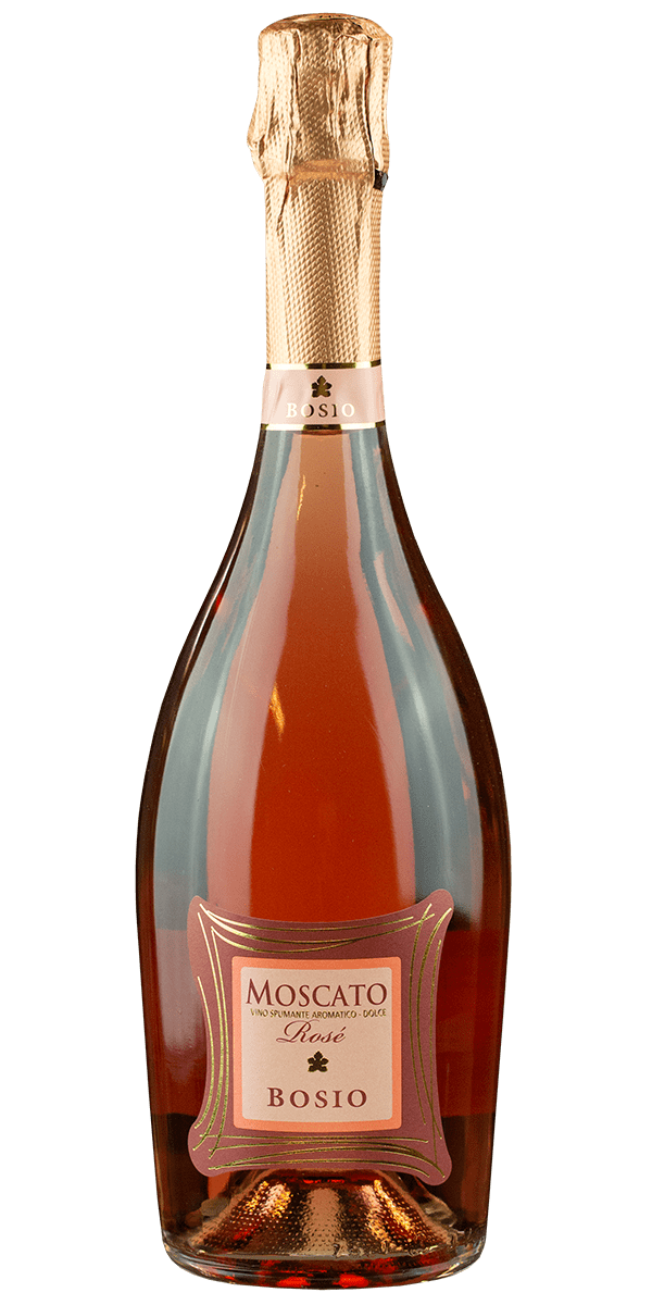 Luca Bosio Moscato Rosé Mousserende Vin