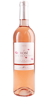 Les Acanthes, Rosé du Gard 2021