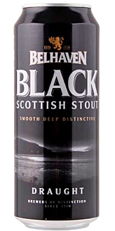 Belhaven, Black Scottish Stout 44 cl. CAN