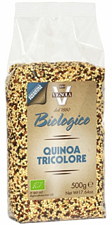 RISO VIGNOLA, Quinoa-mix (hvid, sort,rød) 500g