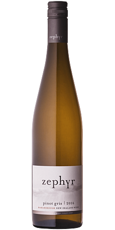 Glover Family Wines, Zephyr Pinot Gris 2018