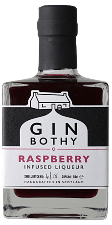 Gin Bothy, Raspberry Gin liqueur 20% 50 cl.