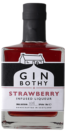 Gin Bothy, Strawberry Gin liqueur 20% 50 cl.