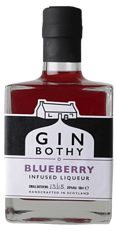 Gin Bothy, Blueberry Gin liqueur 20% 50 cl.