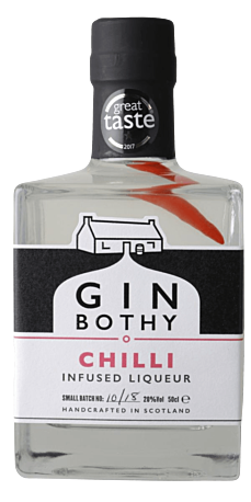 Gin Bothy, Chilli Gin liqueur 20% 50 cl.