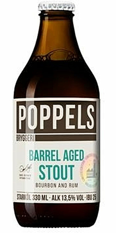 Poppels, Barrel Aged Stout