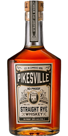 U-Pikesville Straight Rye Whiskey 110 Proof UA