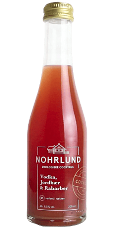 Nohrlund, Den Røde (Vodka, Jordbær & Rabarber)