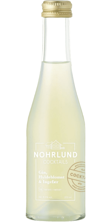 Nohrlund, Den Hvide (Gin, Hyldeblomst & Ingefær) - Fra Danmark