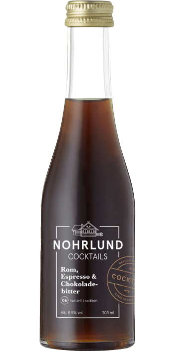 Nohrlund, Den Sorte (Rom, Espresso & Chokoladebitter) - Fra Danmark