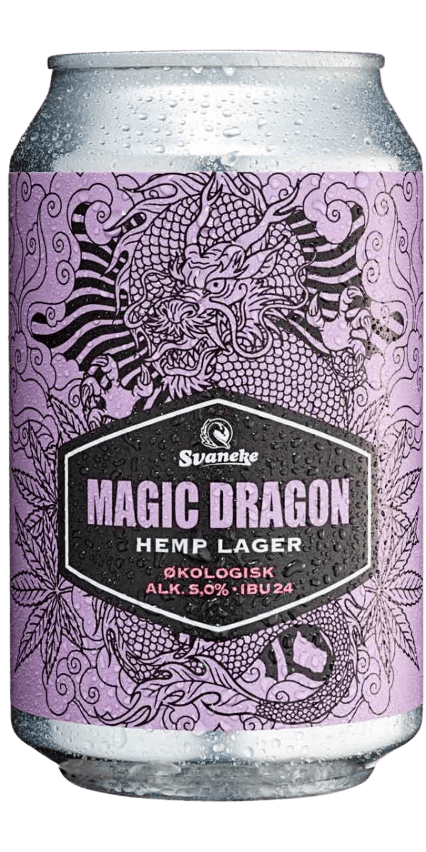 Svaneke bryghus, Magic Dragon Hemp Lager - Fra Danmark