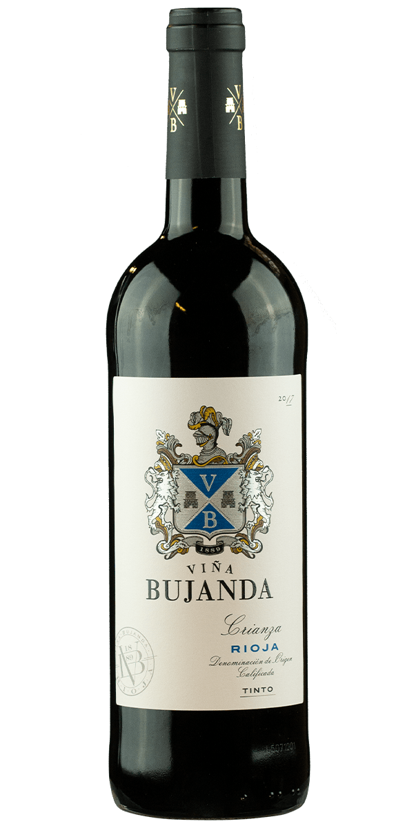  Vina Bujanda, Rioja Crianza 2018 - Fra Spanien