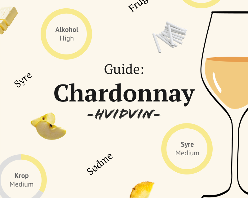 GUIDE: Verdens mest populære hvidvin - Chardonnay